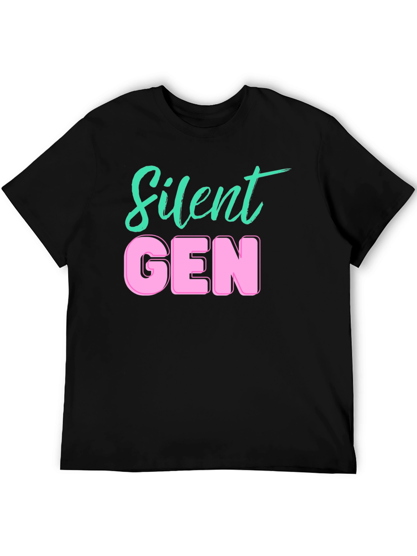Silent Gen T-Shirt - Cool Retro Style