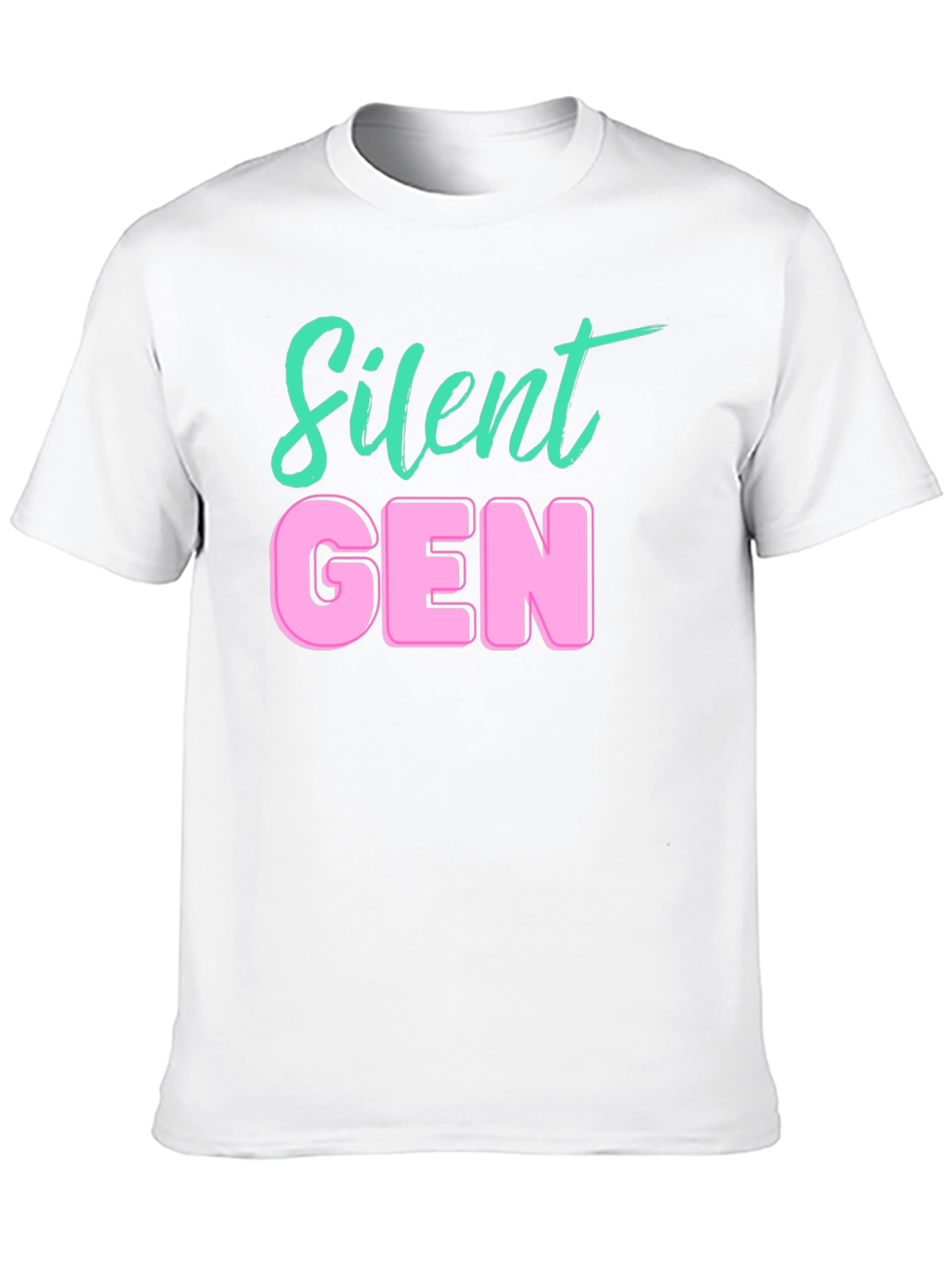 Silent Gen T-Shirt - Cool Retro Style
