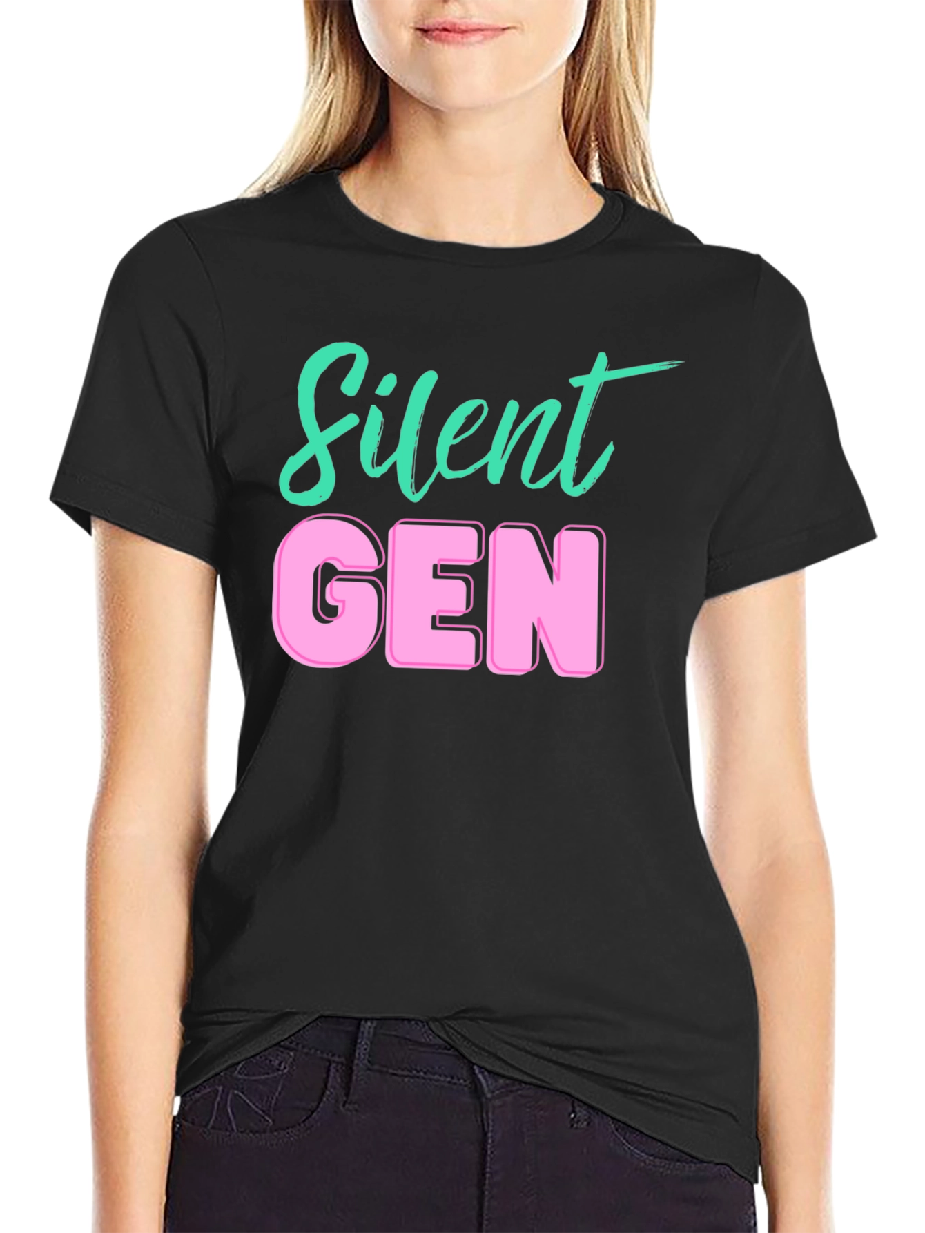 Silent Gen T-Shirt - Cool Retro Style