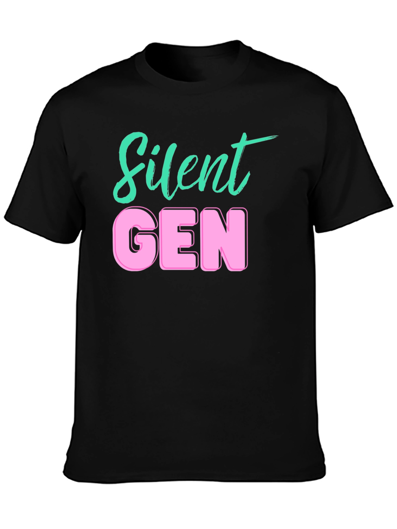 Silent Gen T-Shirt - Cool Retro Style