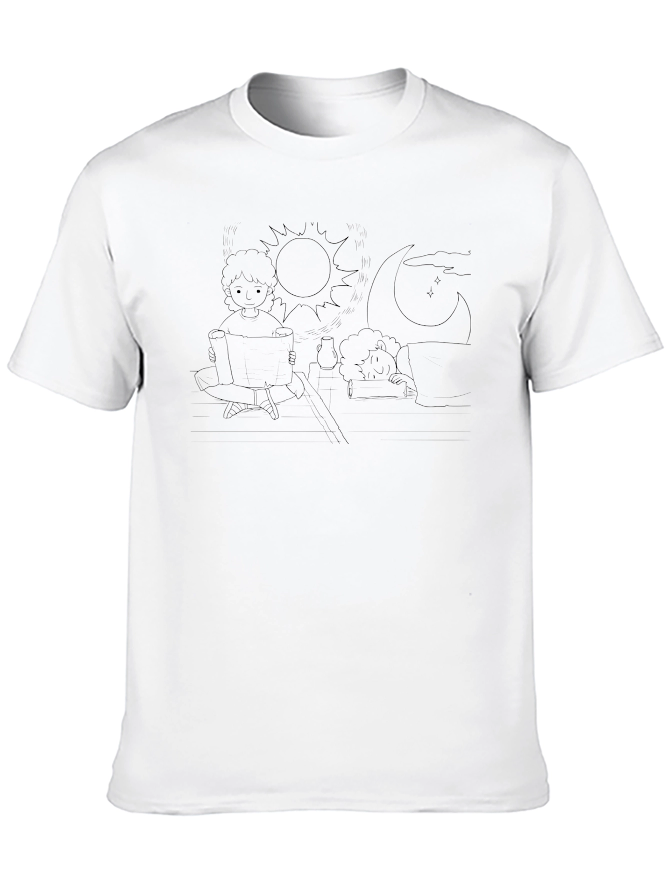 Day and Night Graphic T-Shirt