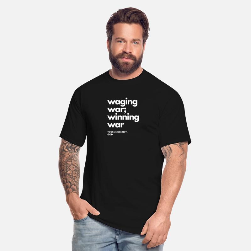 Waging war winning war awesome t-shirt