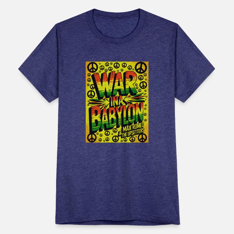 War Ina Babylon Reggae T-Shirt – Iconic Roots Rock