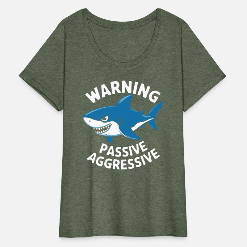 Warning Passive Aggressive Shark Humor