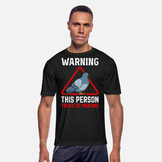 Warning This Person Talks To Pigeons Pigeon Keeper