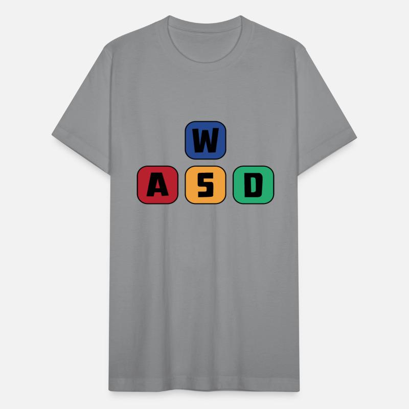 WASD PC Gamer Keyboard Motif