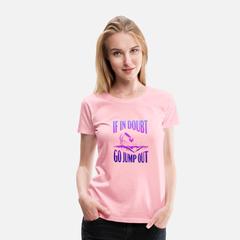 Wave Jump Surf Tee Design Shirt