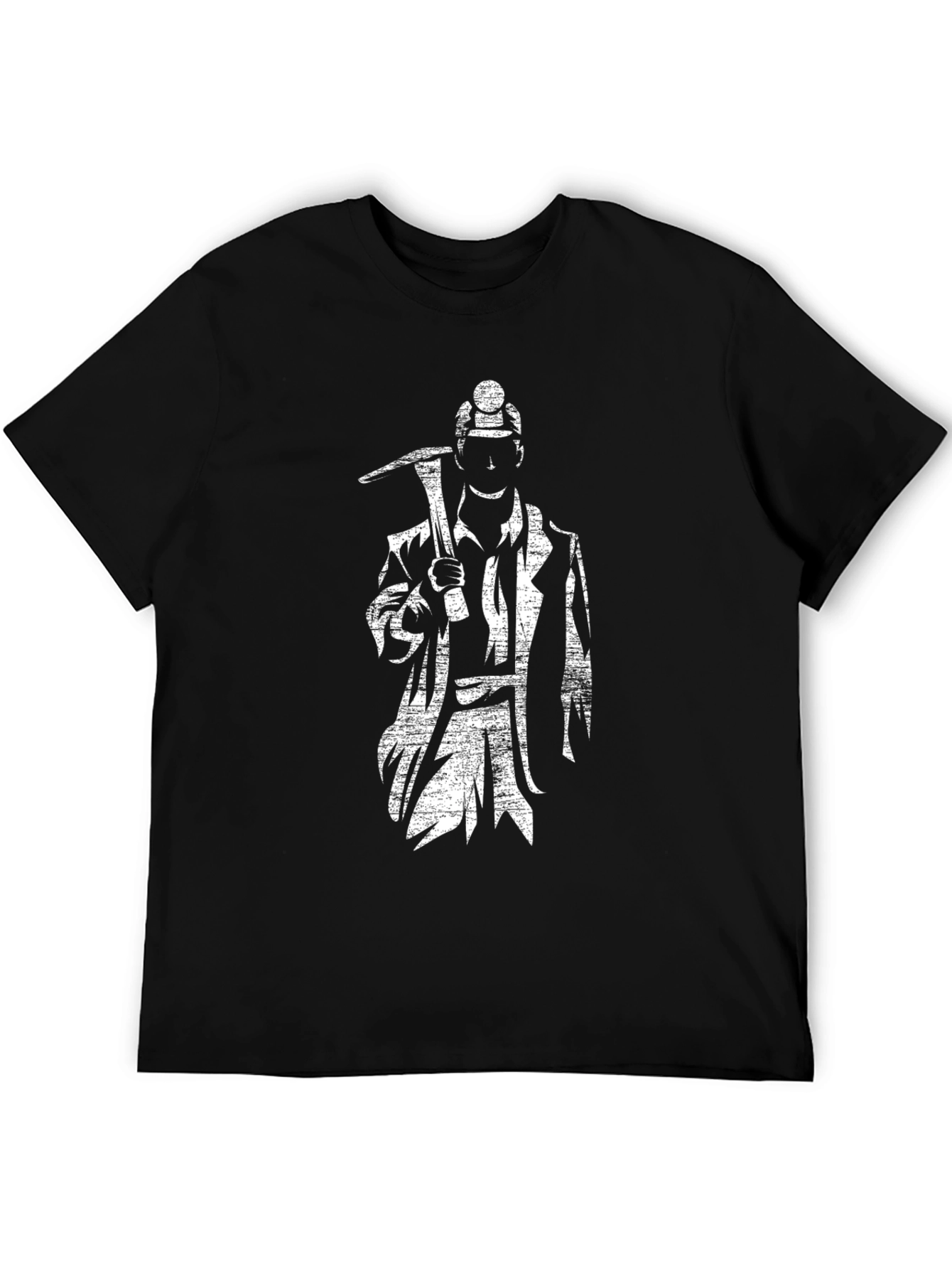 Miner Graphic Tee - Cool Worker T-Shirt