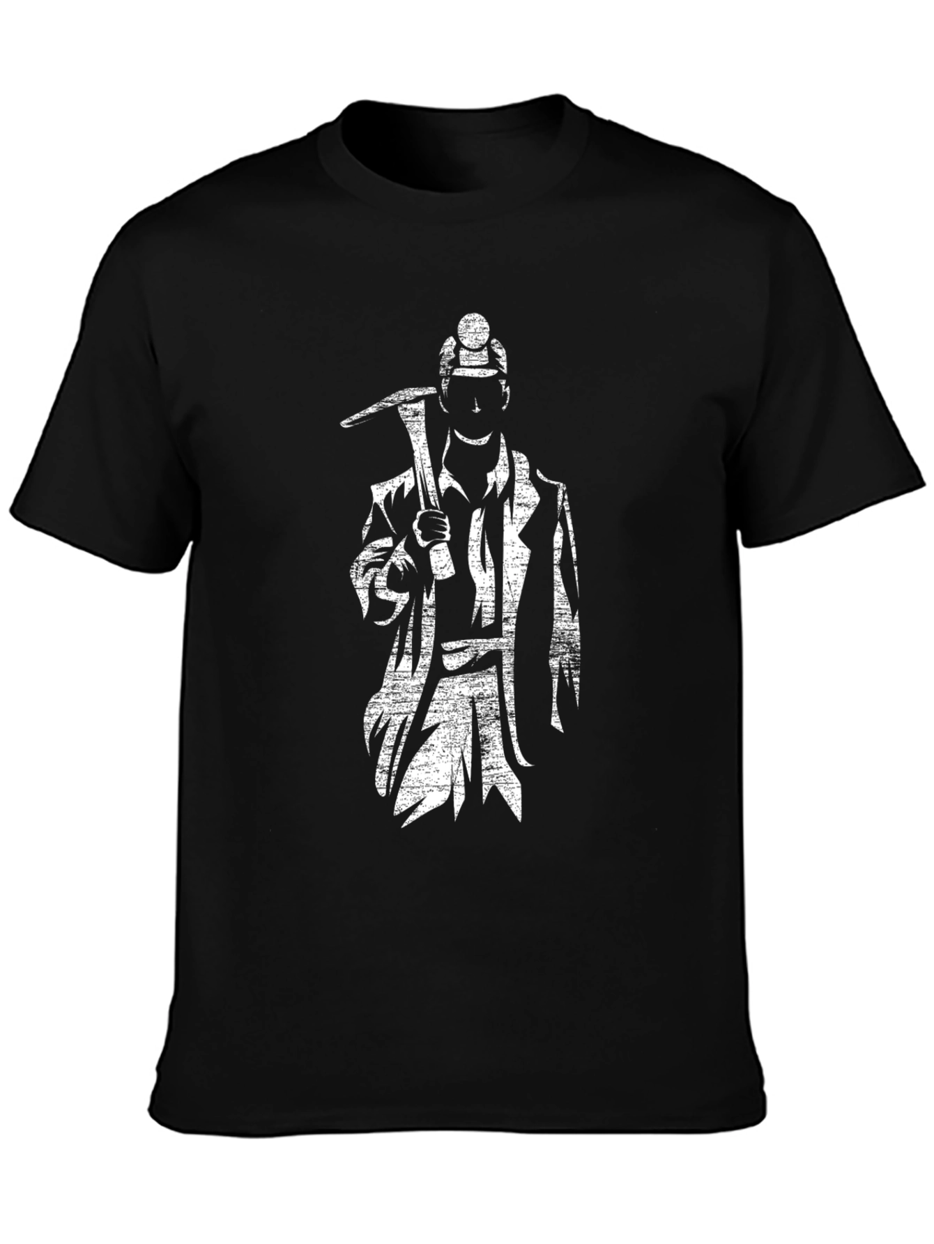Miner Graphic Tee - Cool Worker T-Shirt