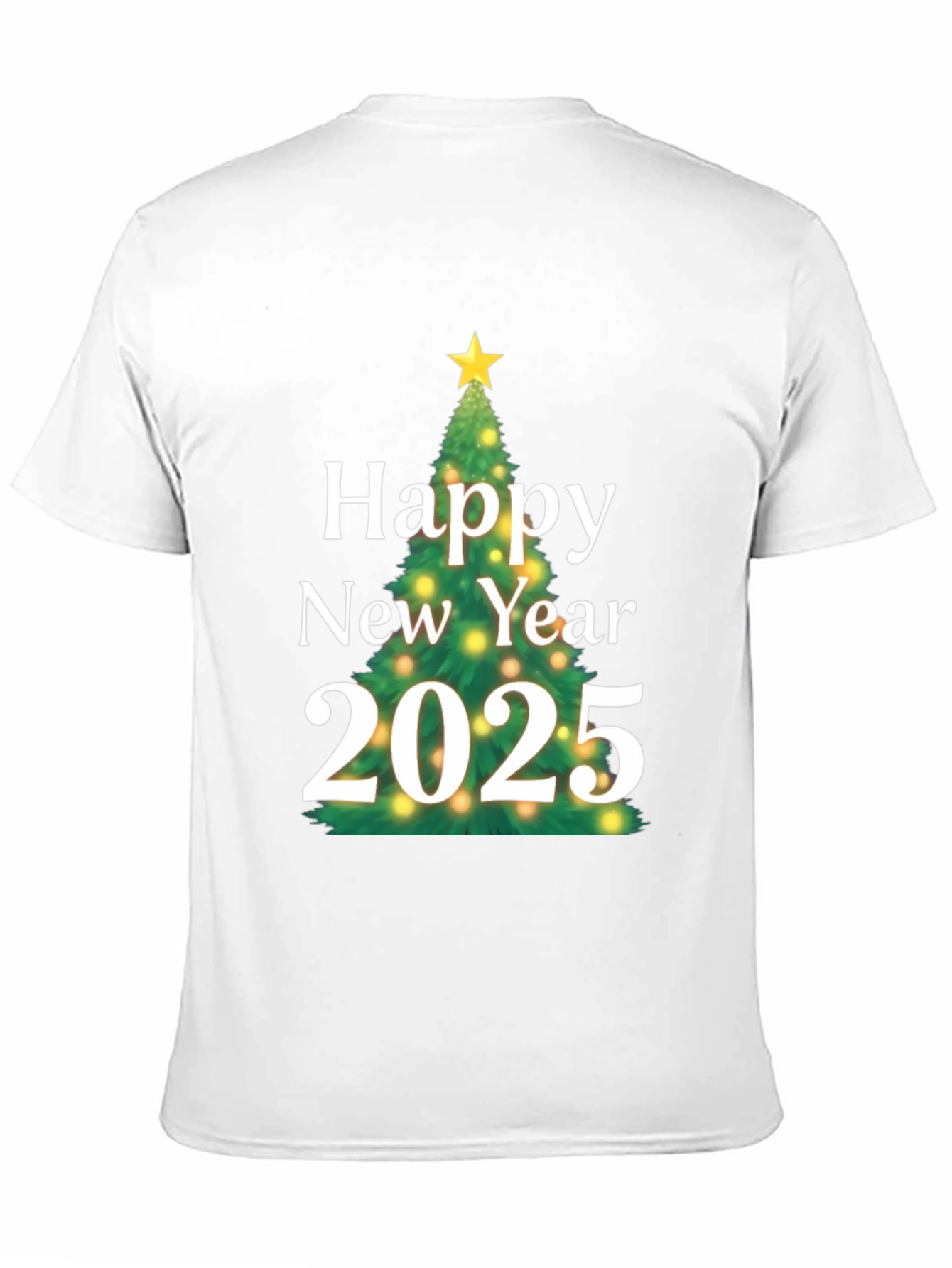 Happy New Year 2025 T-Shirt - Festive Holiday Tee