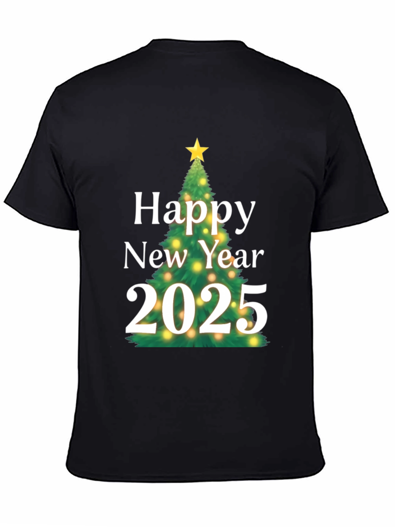 Happy New Year 2025 T-Shirt - Festive Holiday Tee