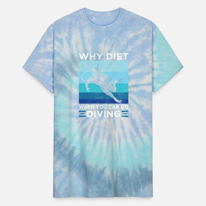 Why Diet when you can go Diving Funny Joke Saying