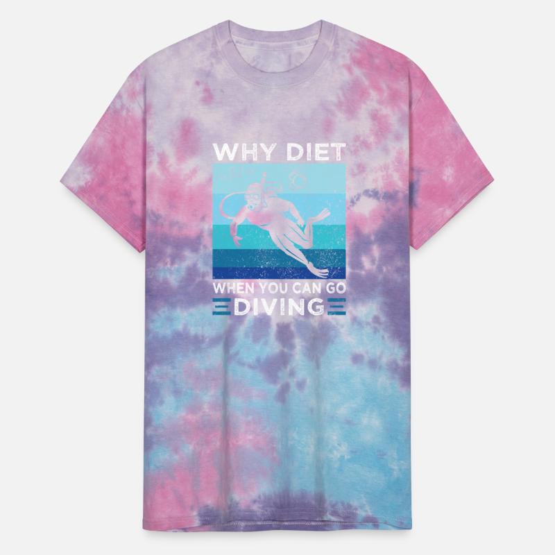 Why Diet when you can go Diving Funny Joke Saying