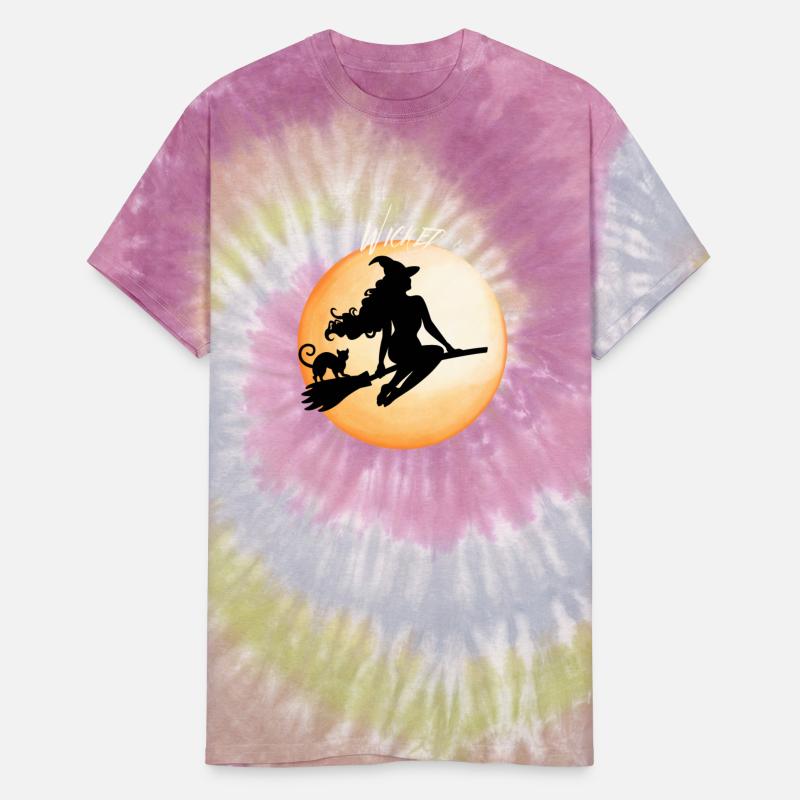 Wicked Cat Witch Funny Halloween Witch