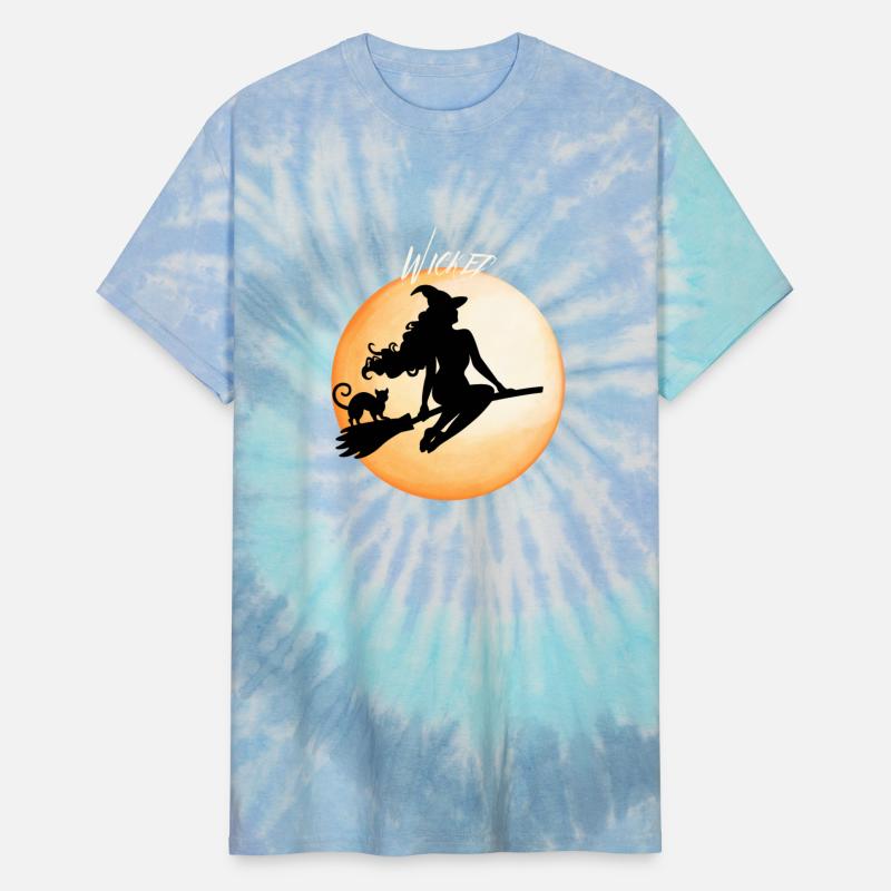 Wicked Cat Witch Funny Halloween Witch