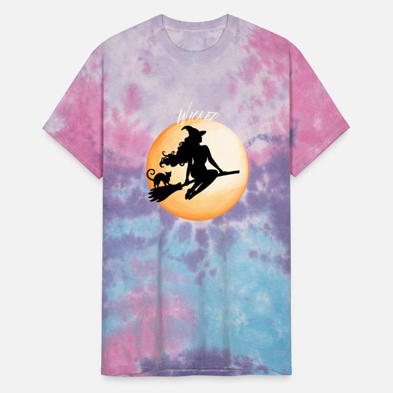 Wicked Cat Witch Funny Halloween Witch