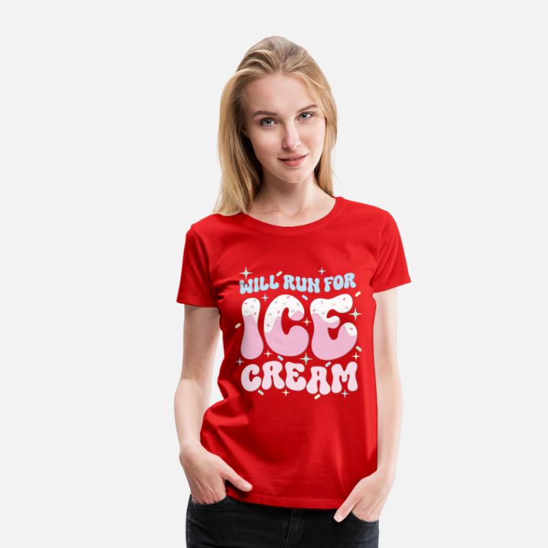 Will Run For Ice Cream, Happy Summer Holiday