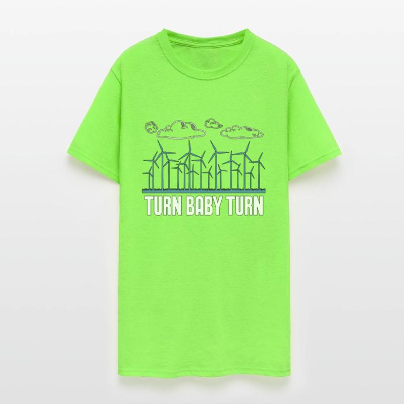 Wind Turbine Tech Turn Baby Turn Renewable Energy