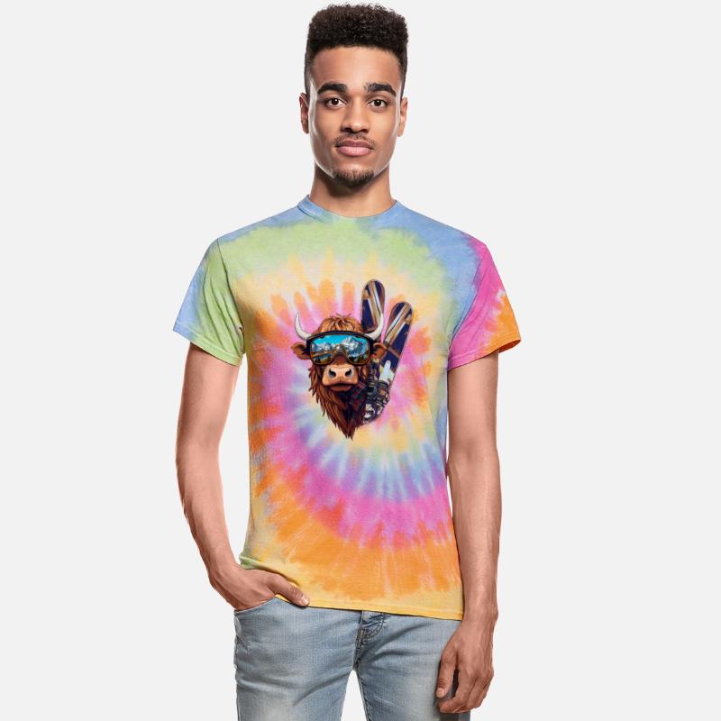 Winter sports, Jimmy's Skis, the skiing Cow