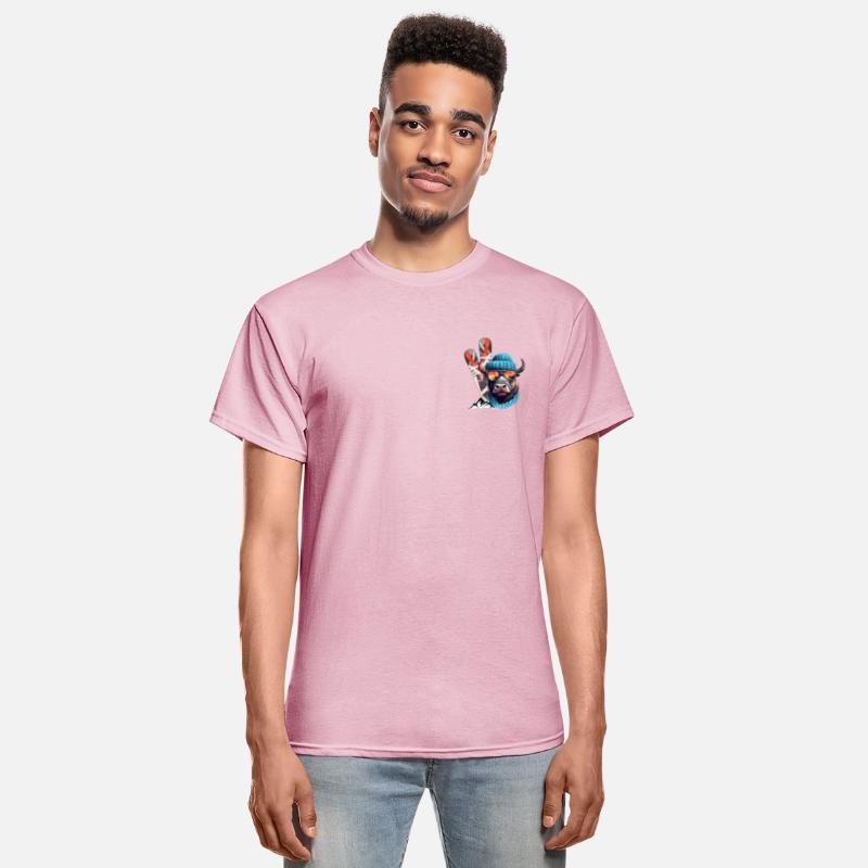 Winter sports, Ricky's Skis, the skiing Bull