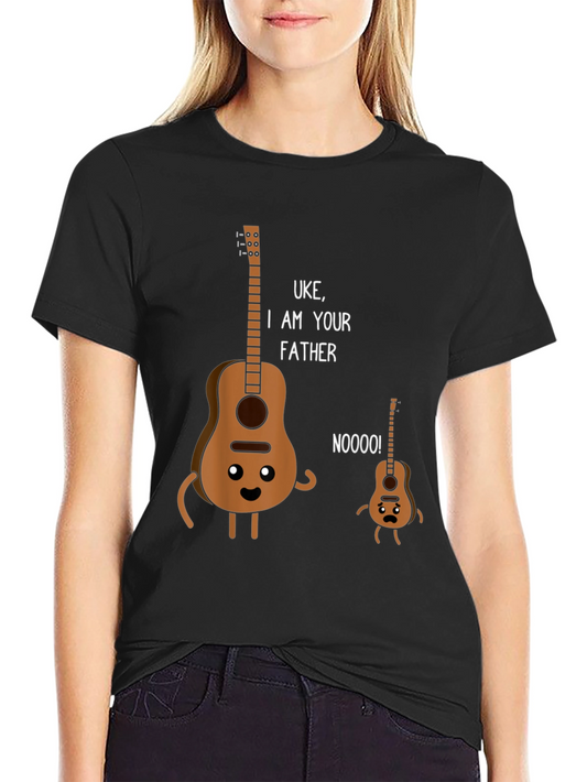 Uke I Am Your Father Funny Guitar T-Shirt