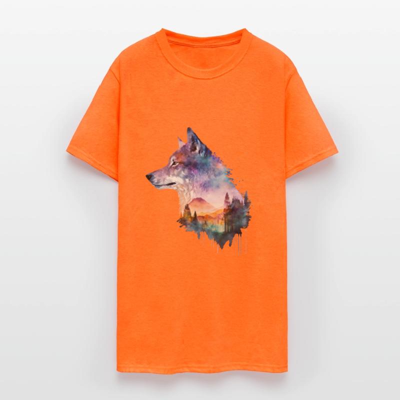 Wolf Print, Cosmic Wolves, Animal Print, Cosmos