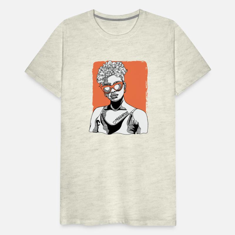 Woman with Reggaeton tattoo