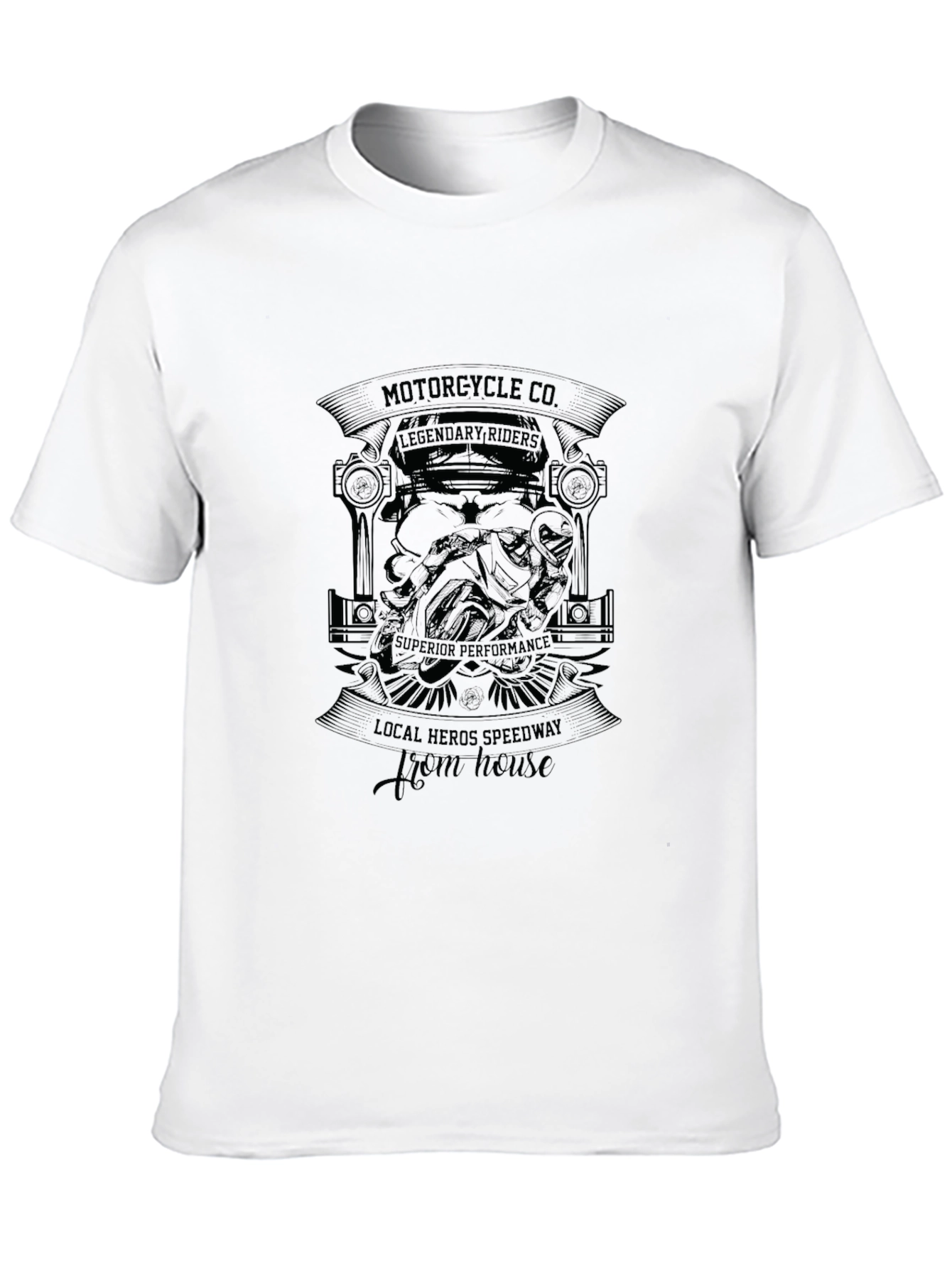 Motorcycle Co. Legendary Riders Graphic Tee