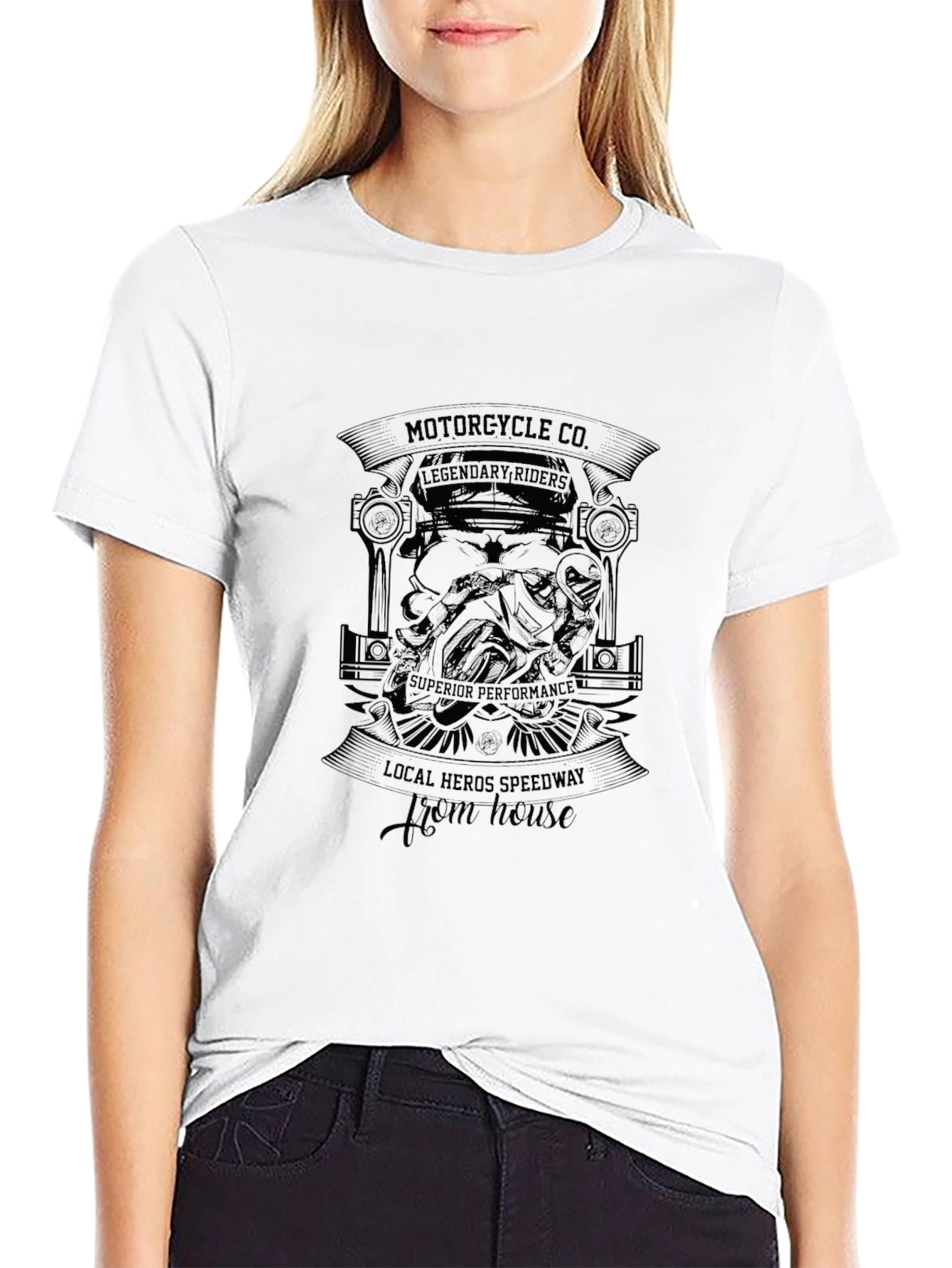 Motorcycle Co. Legendary Riders Graphic Tee
