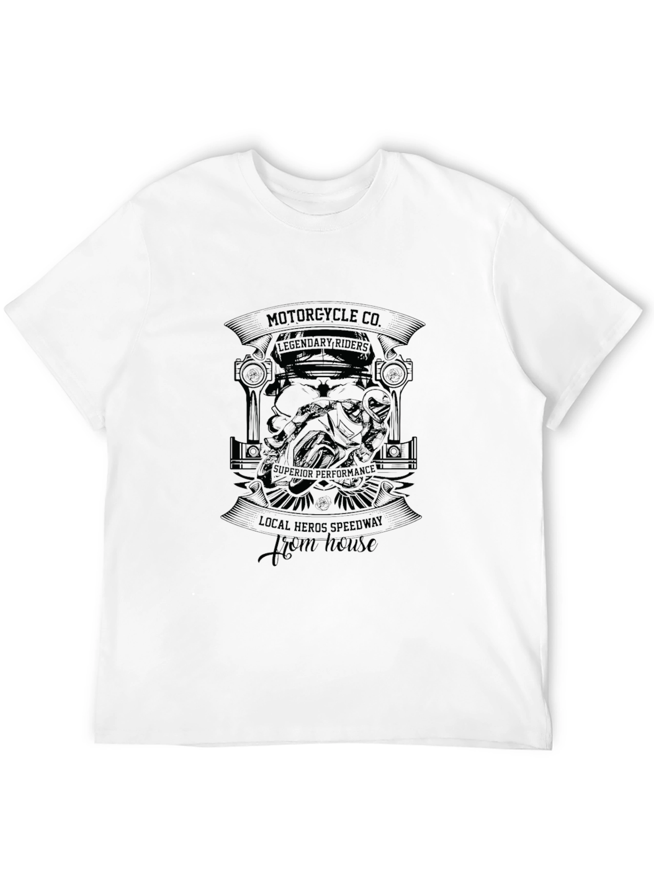 Motorcycle Co. Legendary Riders Graphic Tee