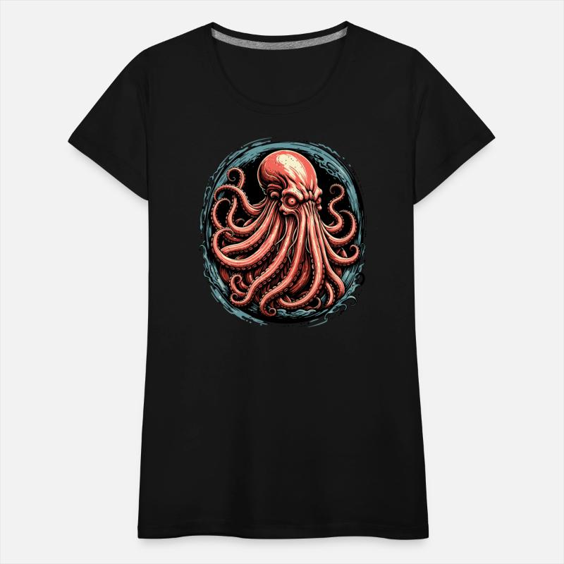 Wrathful Kraken Emerging from the Deep