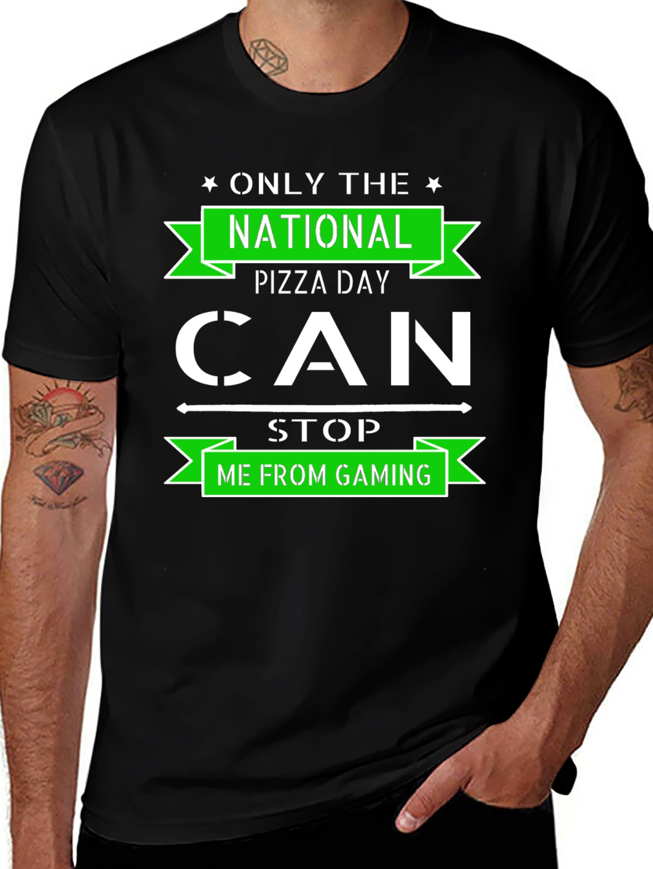 National Pizza Day Gaming T-Shirt