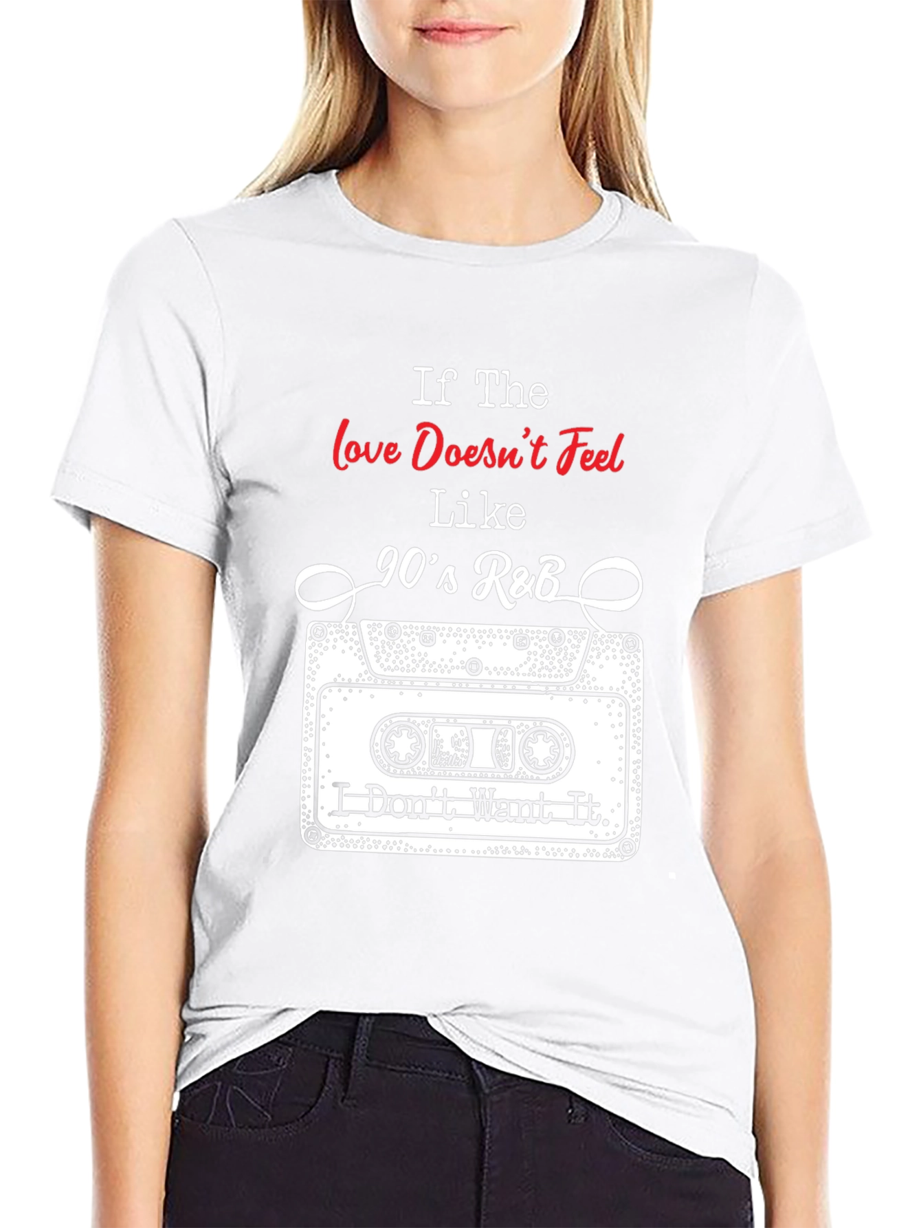 90s R&B Cassette Tape T-Shirt