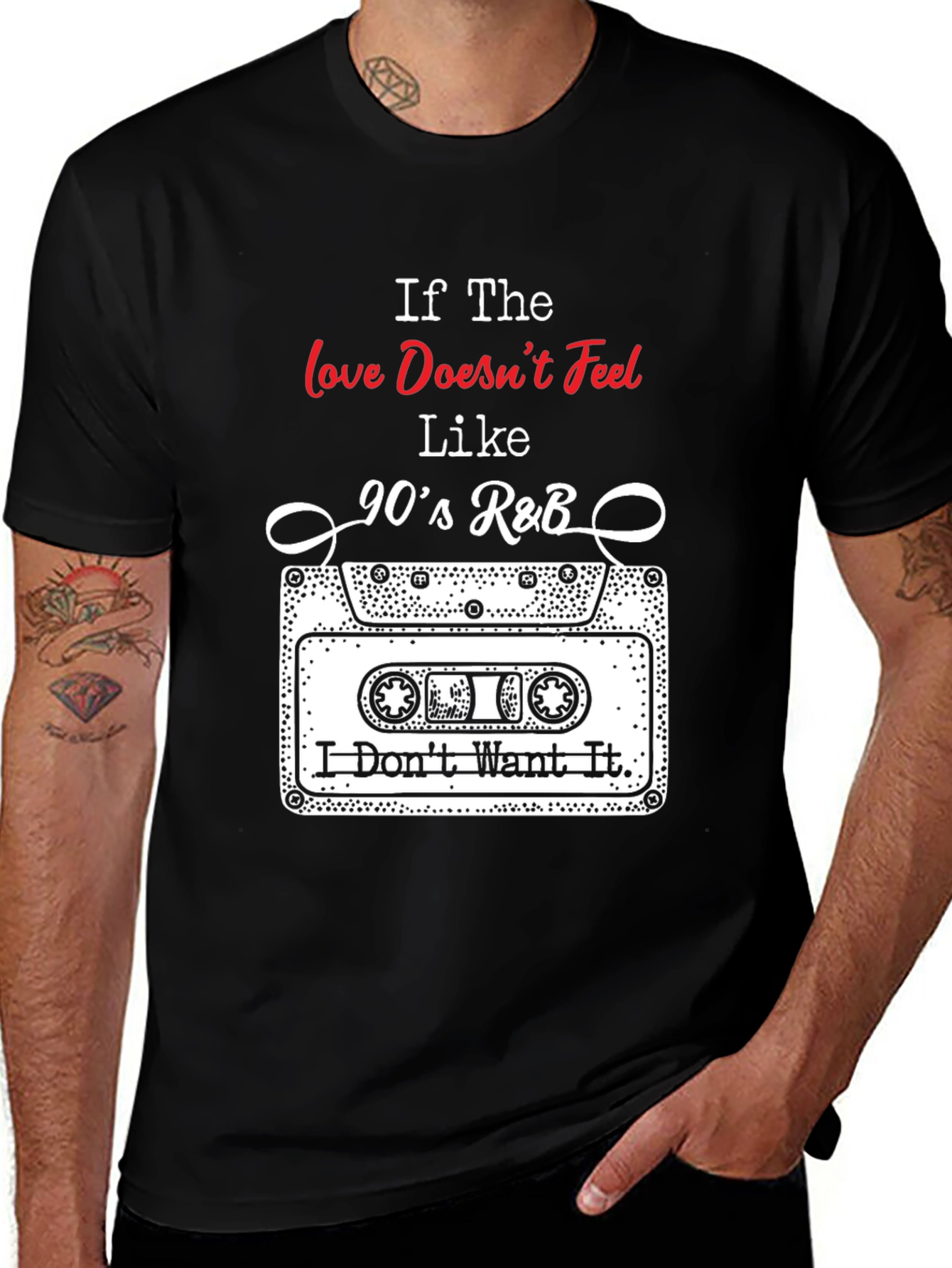 90s R&B Cassette Tape T-Shirt