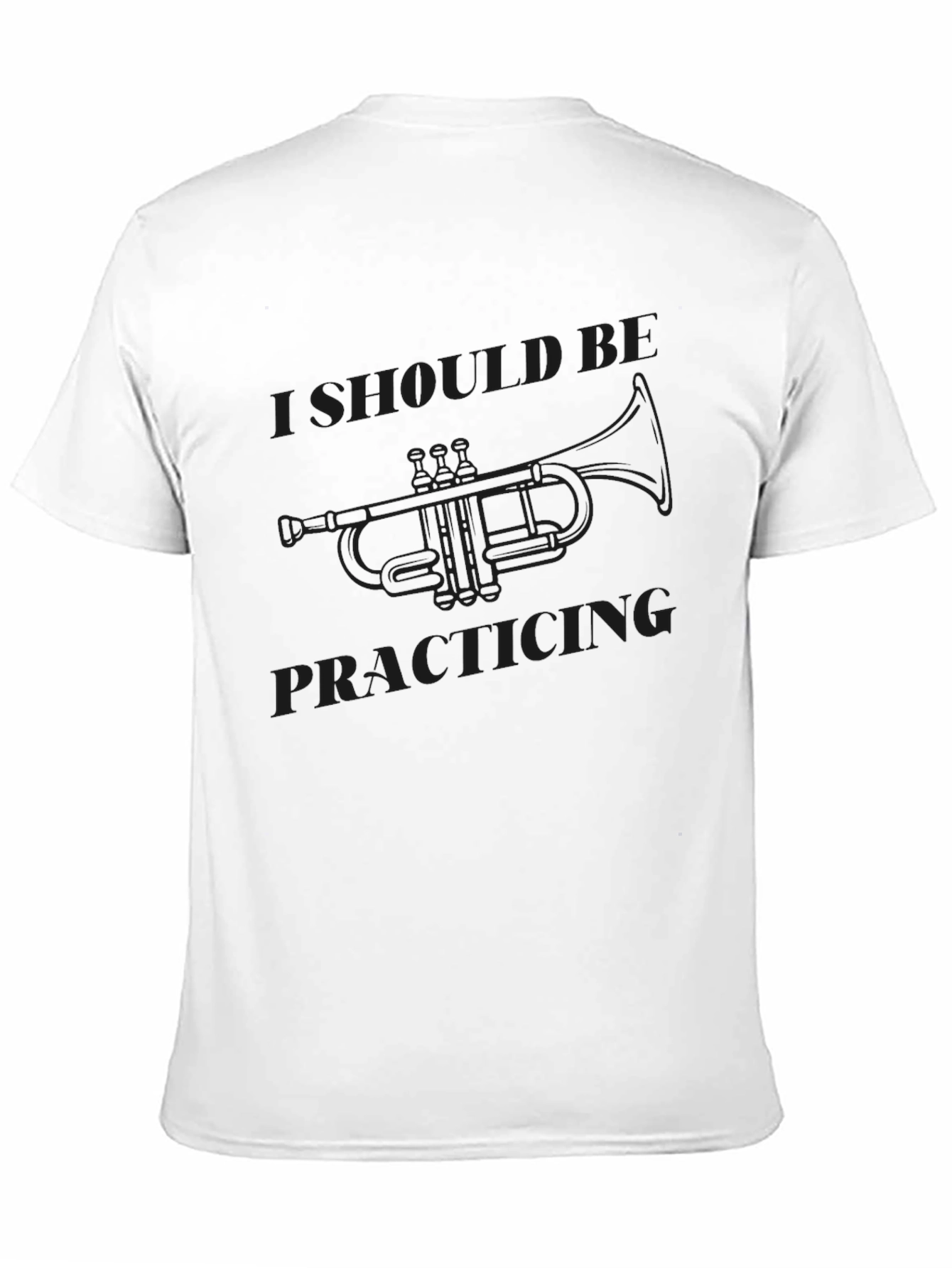 I Should Be Practicing Black T-Shirt