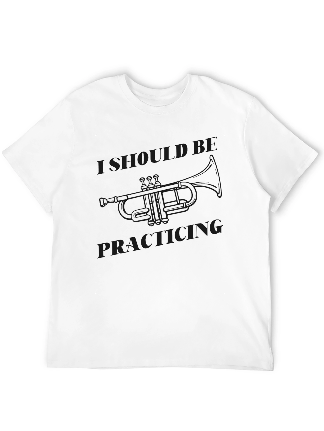 I Should Be Practicing Black T-Shirt