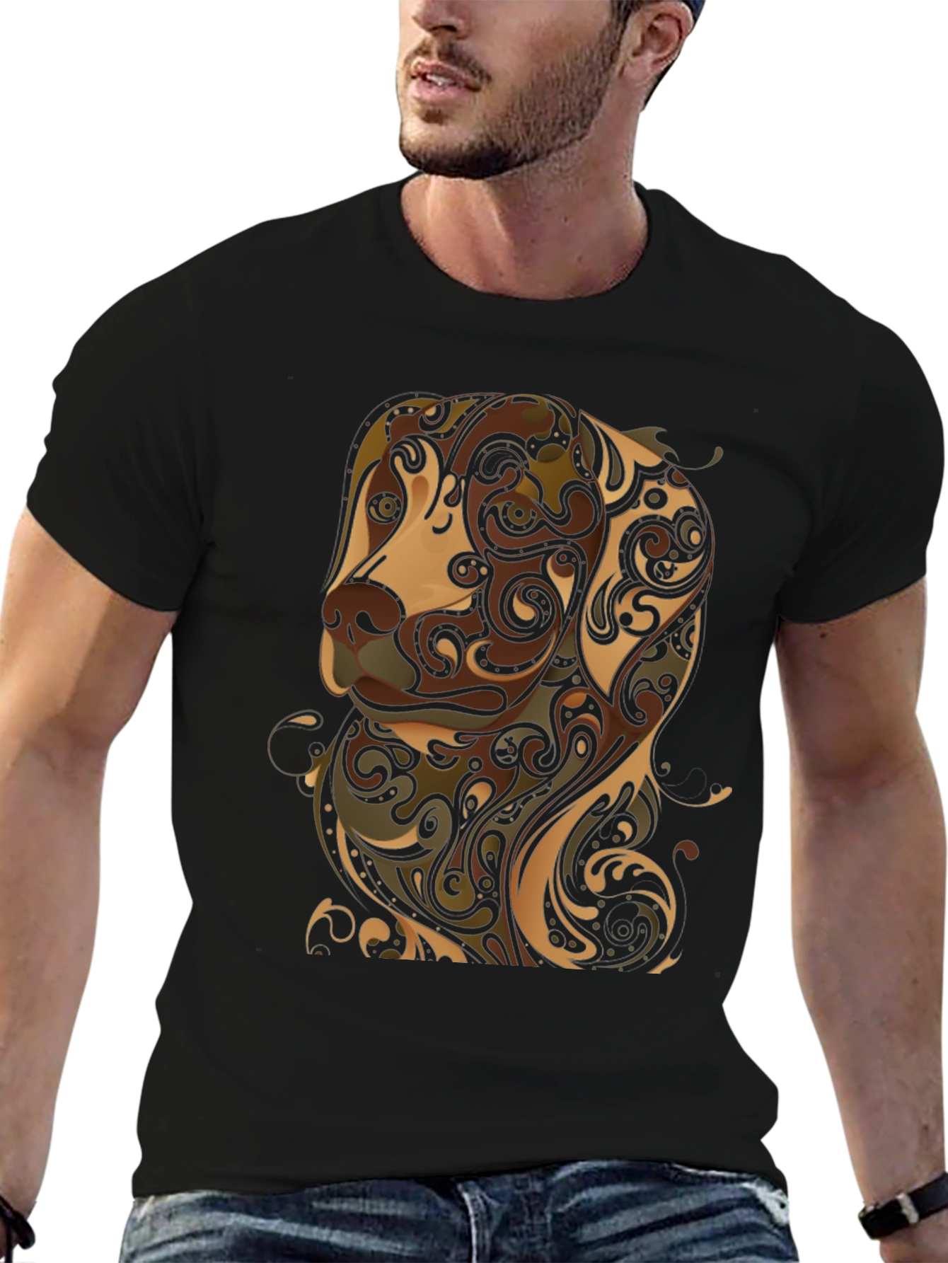 Dog Breed Art T-Shirt - Stylish Mens Tee