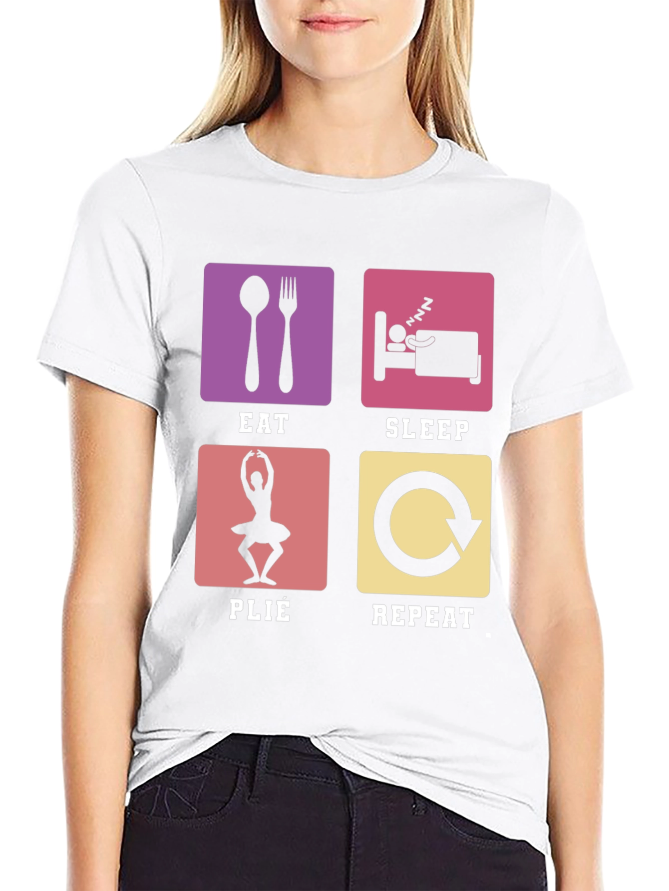 Eat Sleep Plie Repeat T-Shirt