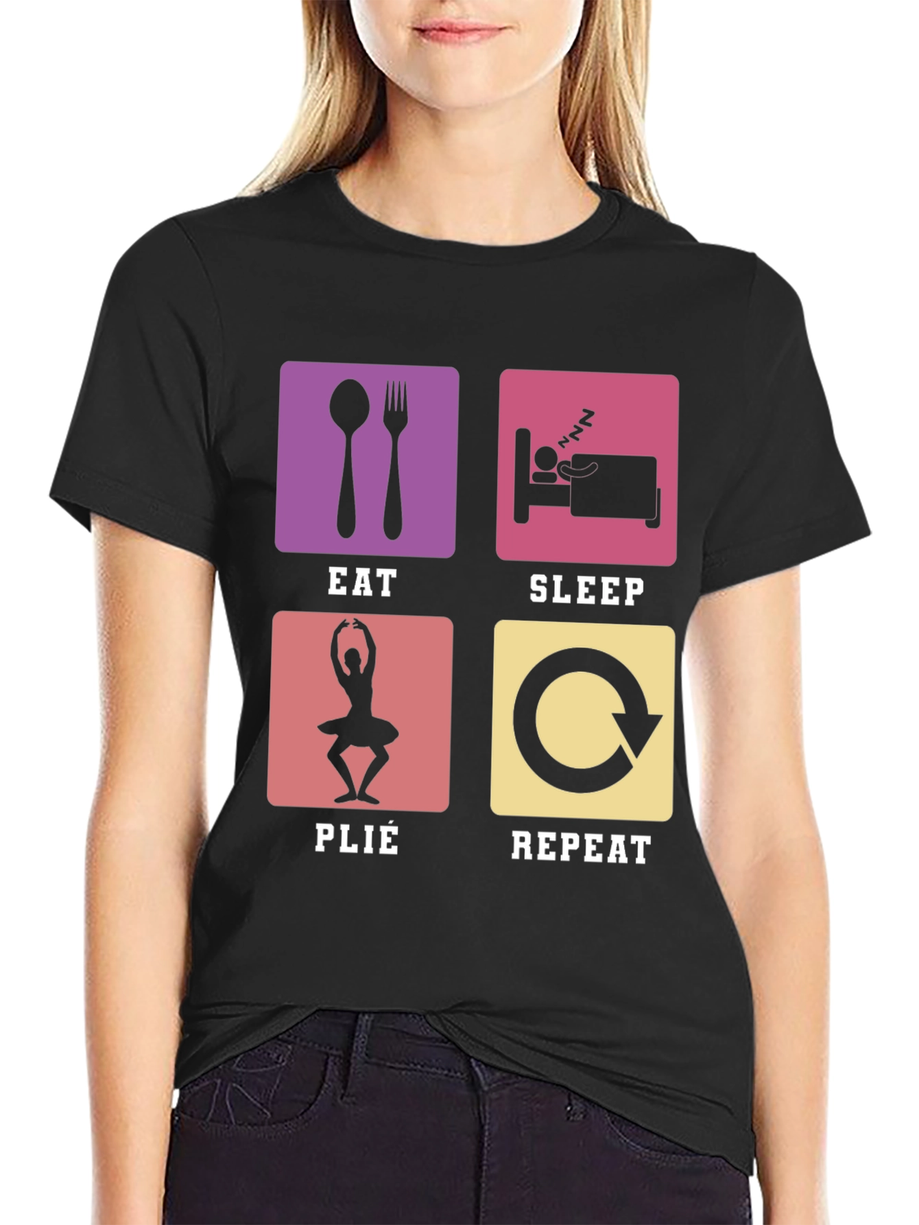 Eat Sleep Plie Repeat T-Shirt