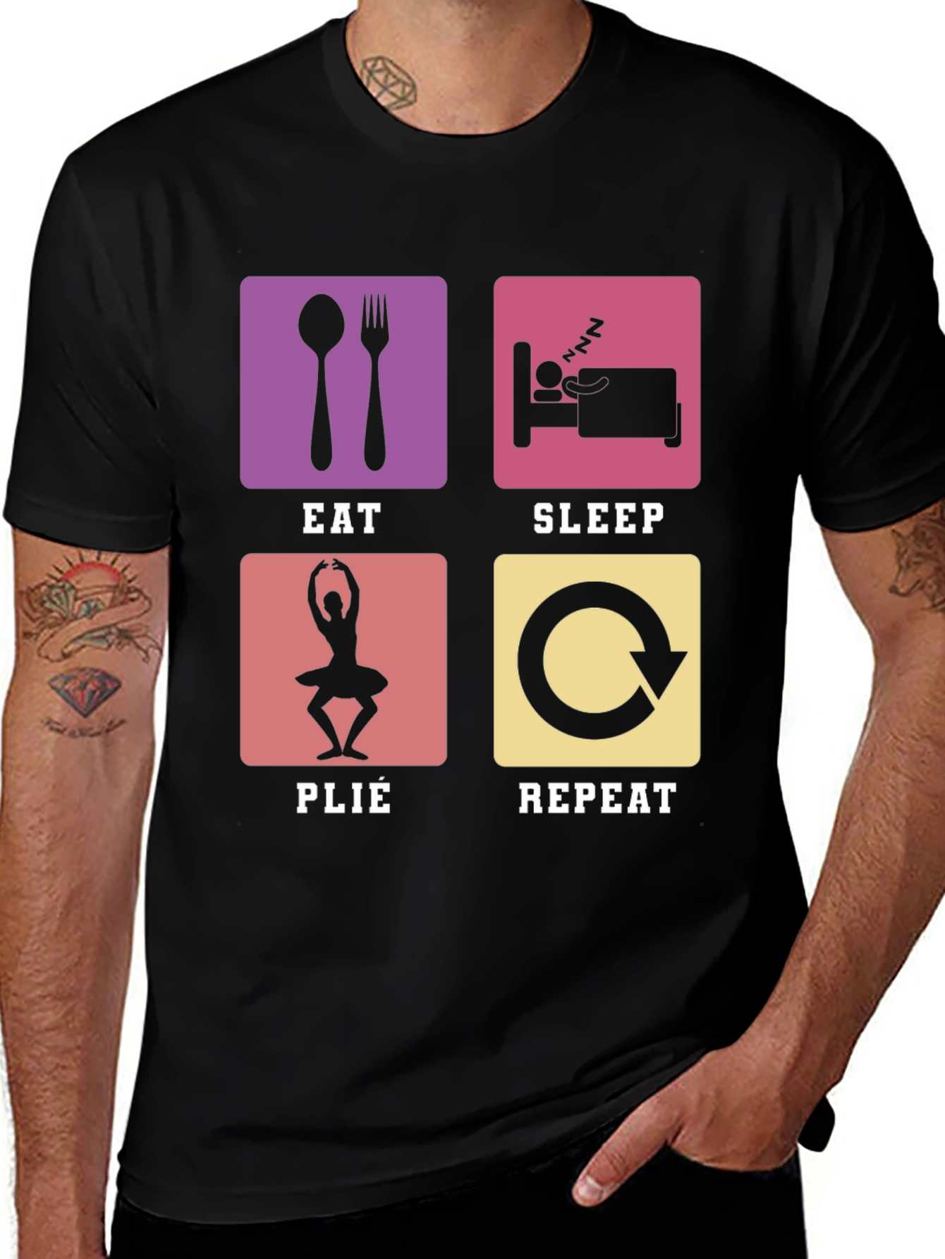 Eat Sleep Plie Repeat T-Shirt
