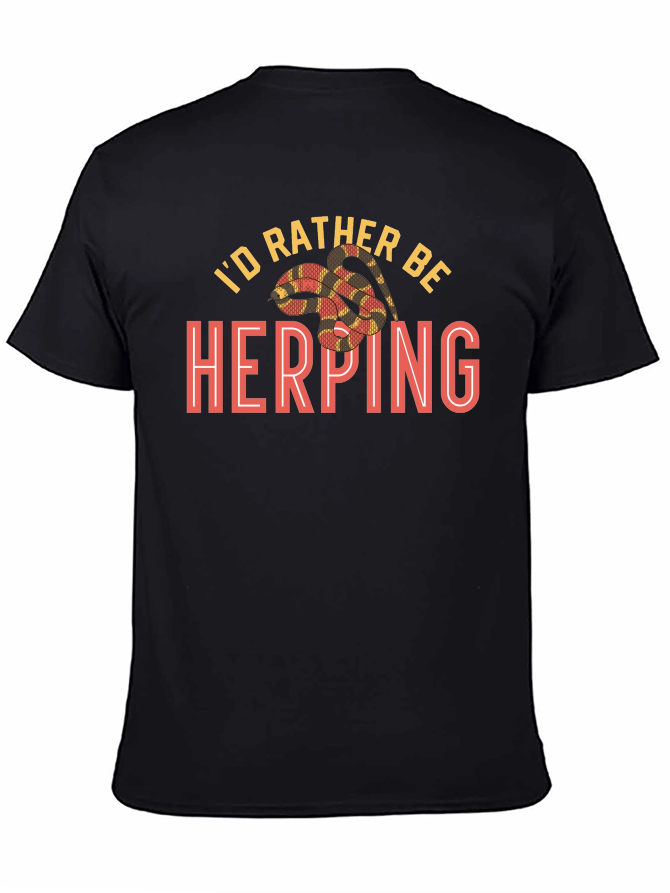 Id Rather Be Herping T-Shirt