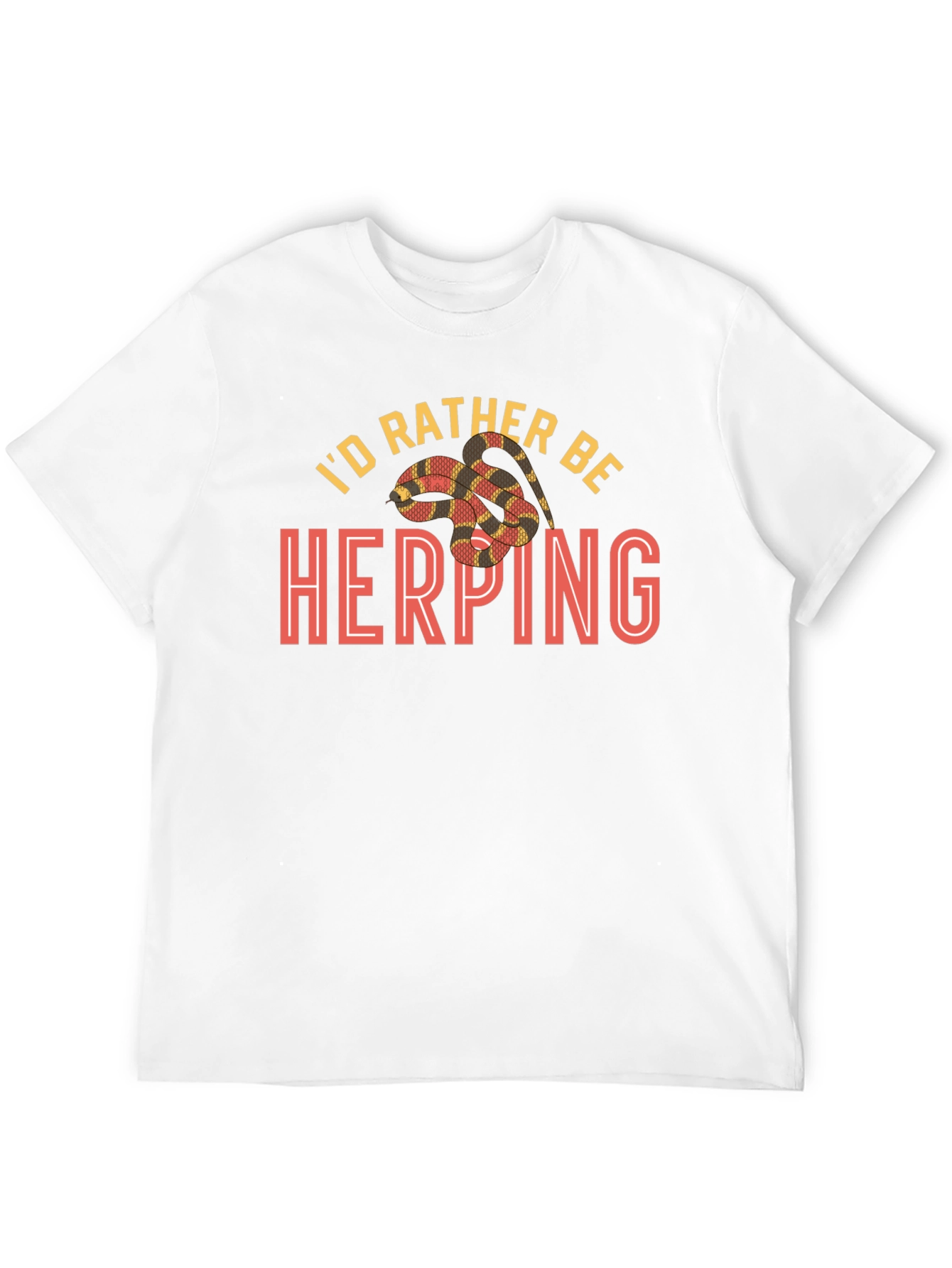 Id Rather Be Herping T-Shirt