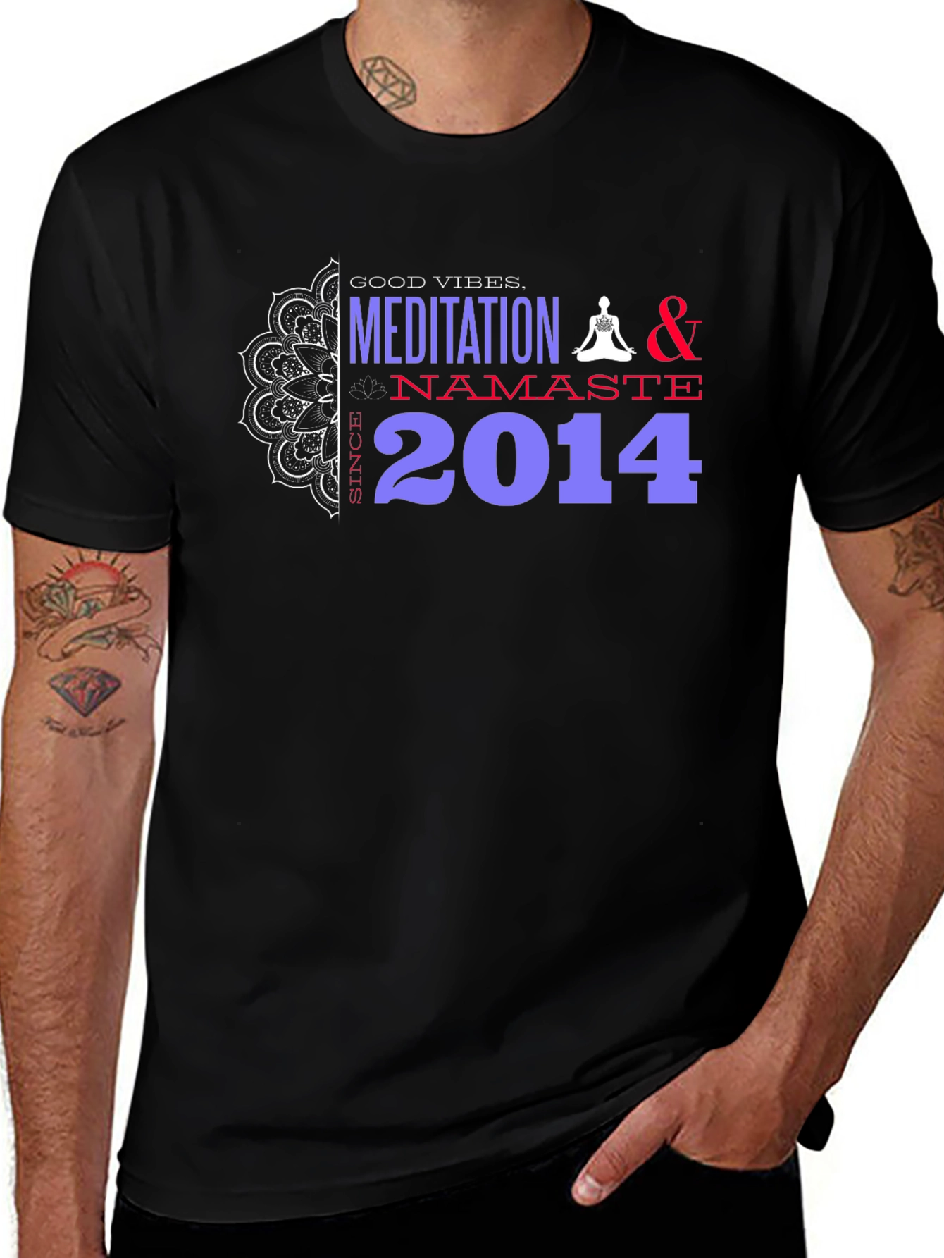 Good Vibes Meditation T-Shirt