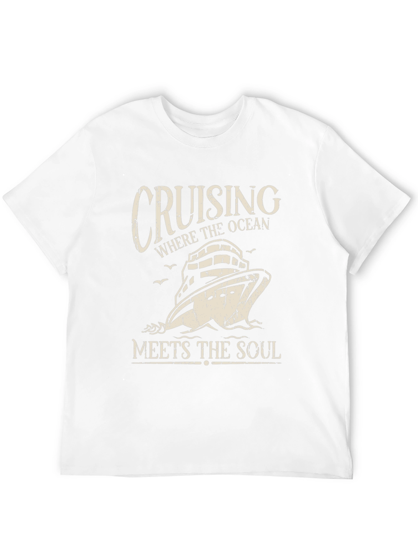 Cruising Where the Ocean Meets the Soul T-Shirt
