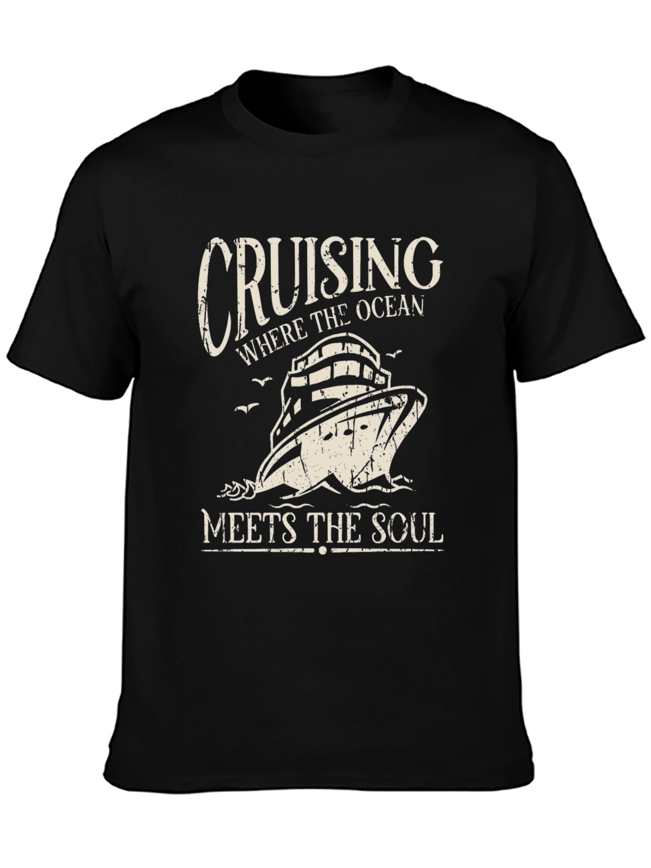 Cruising Where the Ocean Meets the Soul T-Shirt