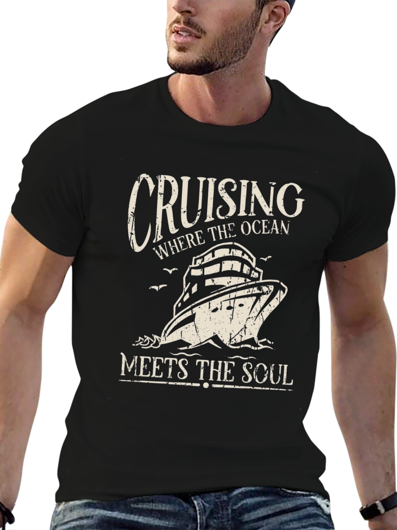 Cruising Where the Ocean Meets the Soul T-Shirt