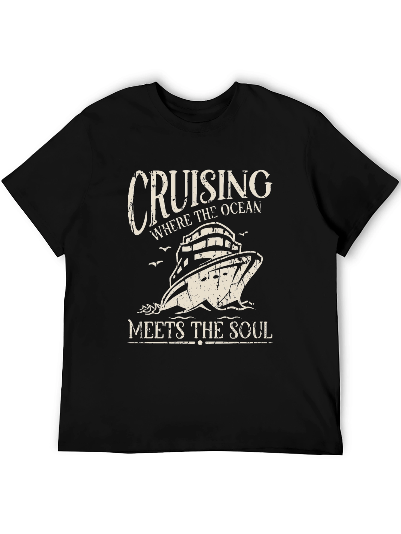 Cruising Where the Ocean Meets the Soul T-Shirt