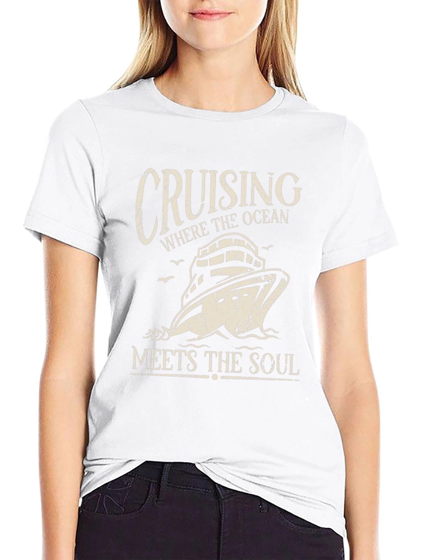 Cruising Where the Ocean Meets the Soul T-Shirt