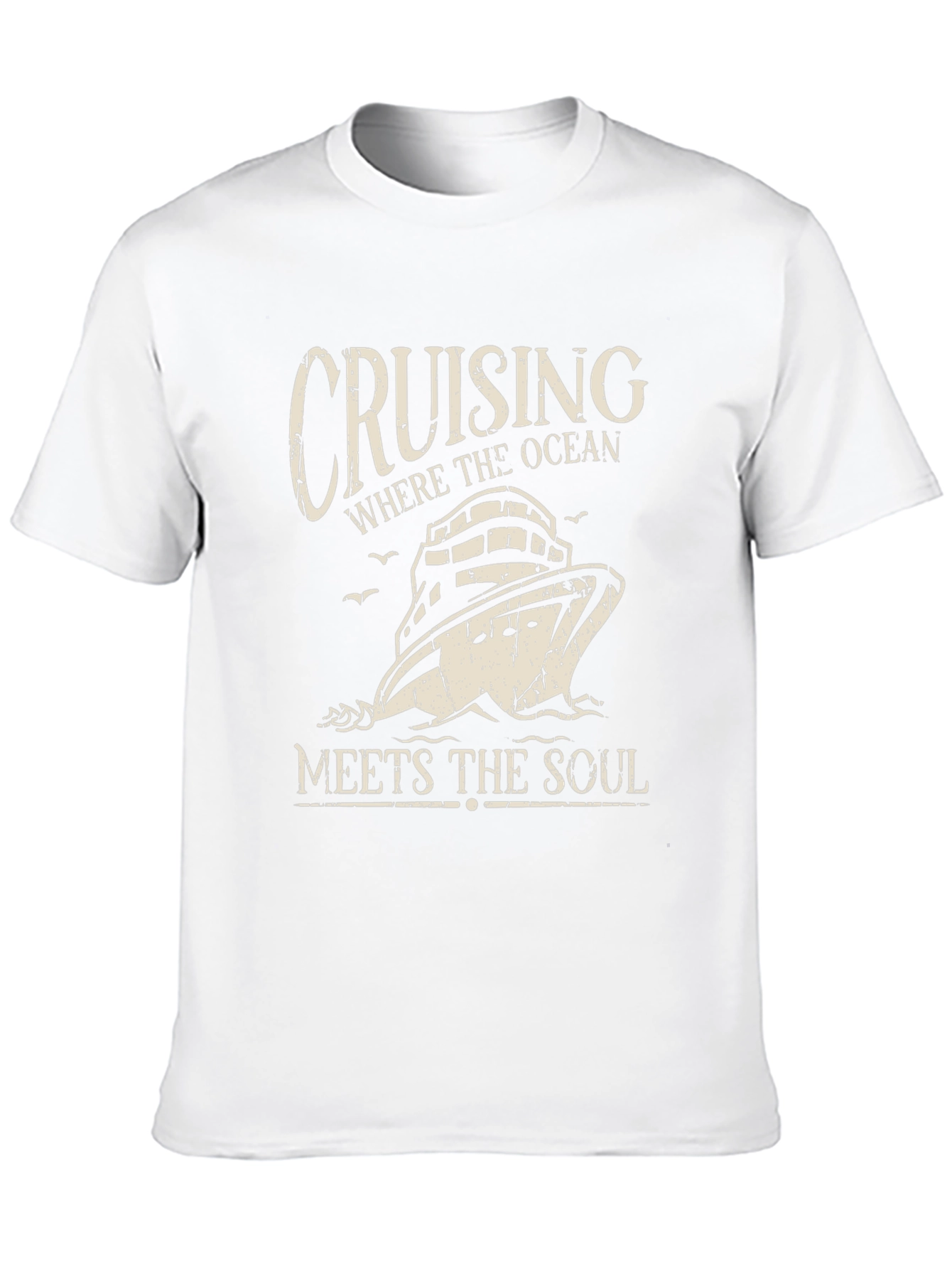 Cruising Where the Ocean Meets the Soul T-Shirt