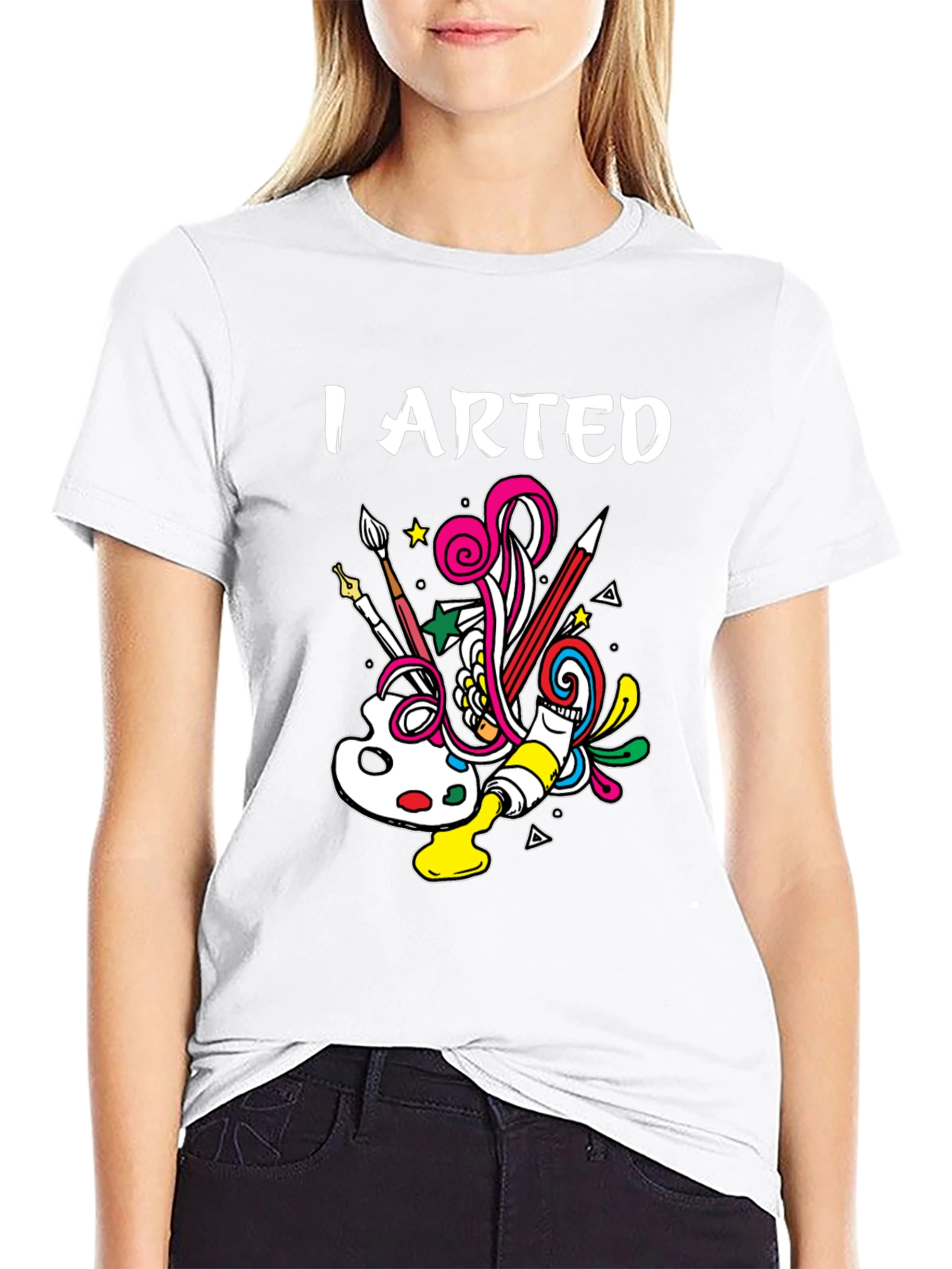 I Arted T-Shirt - Creative Design